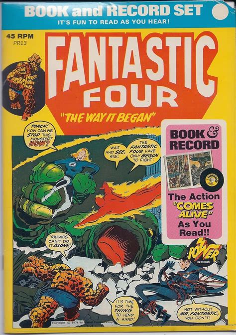 FANTASTIC FOUR Book and Record Set PR13 PDF