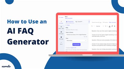 FAQ AI Generator to Revolutionize Content Creation