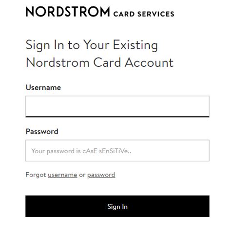 FAQs on Nordstrom Credit Card Login