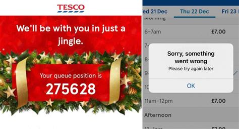 FAQs on Tesco Christmas Delivery Slots