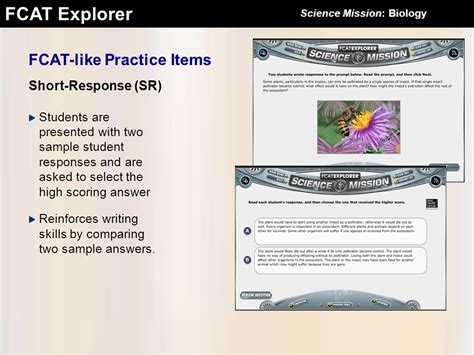 FCAT EXPLORER SCIENCE MISSION BIOLOGY ANSWERS Ebook PDF