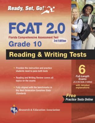 FCAT Grade 10 Assessment Tests in Reading and Writing (Paperback) Ebook Epub