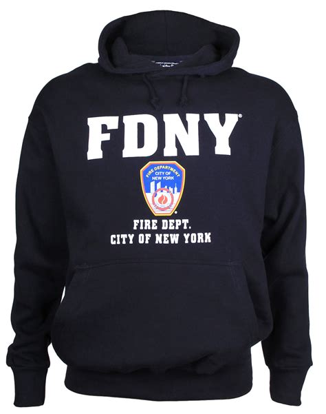 FDNY Hooded Sweatshirt: The Ultimate Firefighter's Apparel