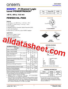 FDWS9510L-F085: A Comprehensive Overview