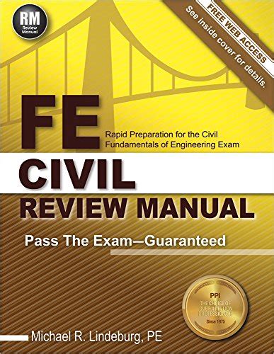 FE CIVIL REVIEW MANUAL PDF Ebook PDF