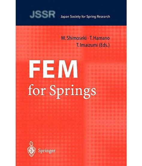 FEM for Springs 1st Edition PDF