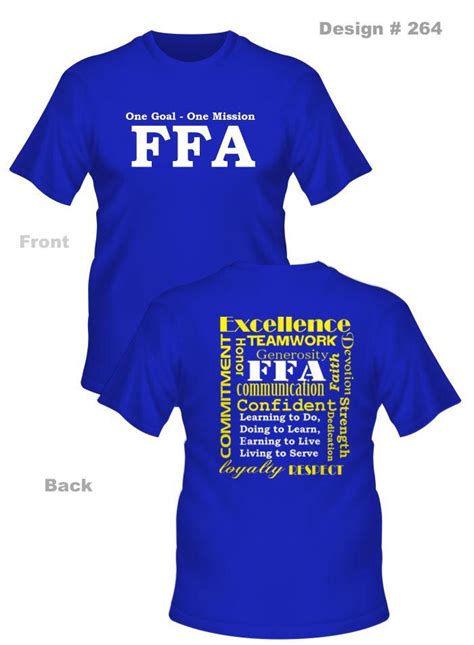 FFA Designs for Shirts: Captivating Concepts for Modern Attire