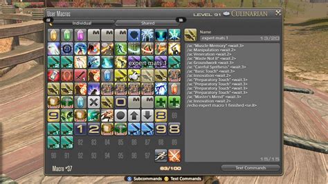 FFXIV Craft and Gather Macros: 10,000+ Characters of Optimization