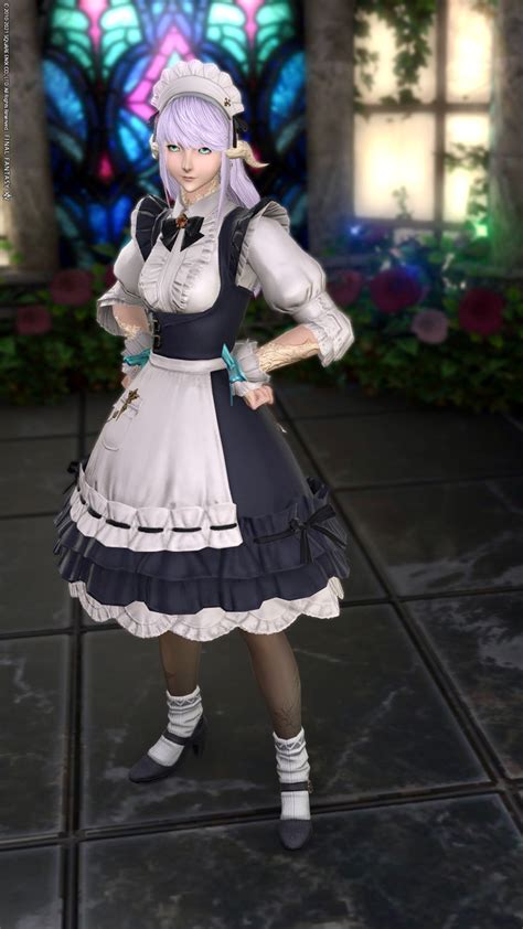 FFXIV Maid Outfit