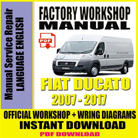 FIAT DUCATO SERVICE MANUAL 2007 Ebook Doc