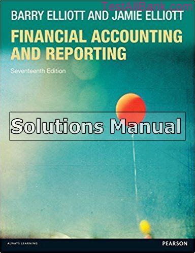 FINANCIAL ACCOUNTING ELLIOTT SOLUTION MANUAL Ebook Reader
