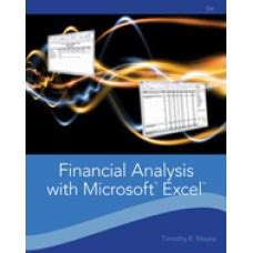 FINANCIAL ANALYSIS WITH MICROSOFT EXCEL 6TH EDITION SOLUTION MANUAL Ebook PDF