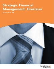 FINANCIAL MANAGEMENT EXERCISE AND SOLUTION Ebook Kindle Editon