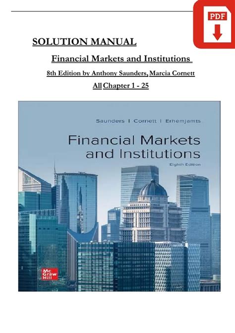 FINANCIAL MARKETS AND INSTITUITON SAUNDERS SOLUTION MANUAL Ebook Epub