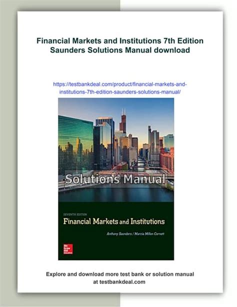 FINANCIAL MARKETS AND INSTITUTIONS 7TH EDITION ANSWER KEY Ebook Reader