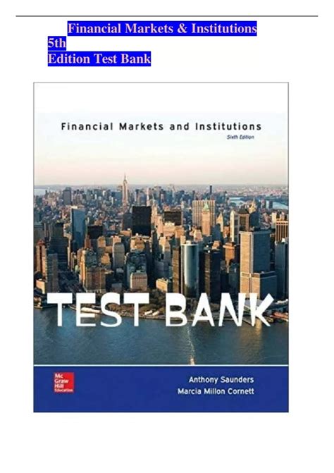 FINANCIAL MARKETS INSTITUTIONS 5TH EDITION ANSWER KEY Ebook Reader