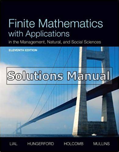 FINITE MATHEMATICS AND ITS APPLICATIONS 11TH EDITION Ebook PDF