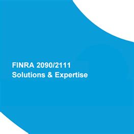 FINRA KYC 2090