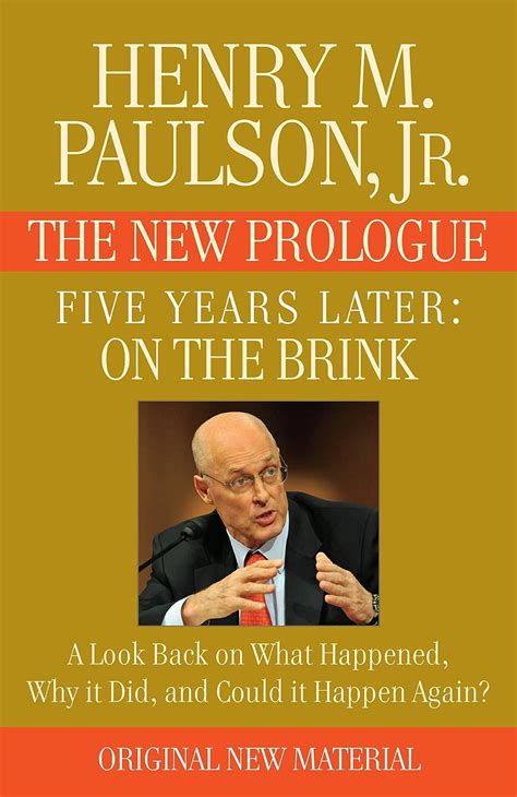 FIVE YEARS LATER On the Brink THE NEW PROLOGUE A Look Back Five Years Later on What Happened Why it Did and Could it Happen Again Kindle Editon