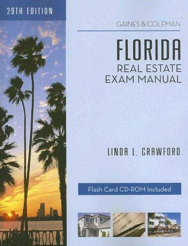 FLORIDA REAL ESTATE EXAM MANUAL LINDA CRAWFORD Ebook Epub