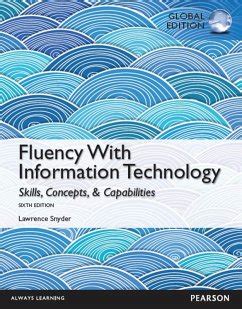 FLUENCY WITH INFORMATION TECHNOLOGY 5TH EDITION Ebook PDF