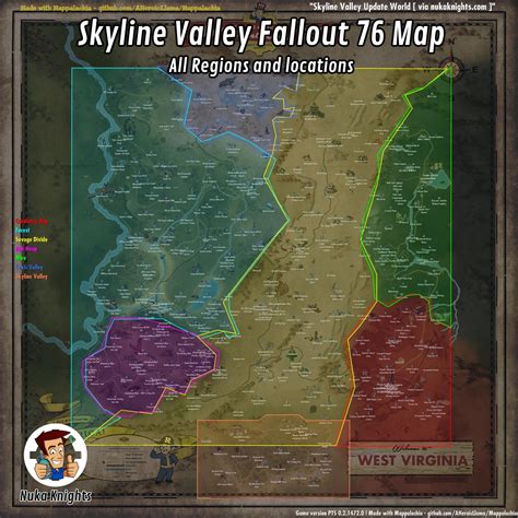 FO 76 Map: Uncover the Expansive World of Appalachia