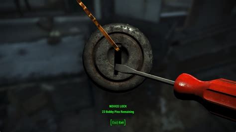 FO4 Lockpicking Skill Command: Master the Art of Cracking Locks