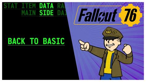 FO76 Back to Basics: A Comprehensive Guide for New and Returning Players