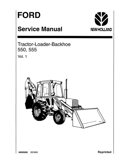 FORD 555 BACKHOE SERVICE MANUAL Ebook Epub