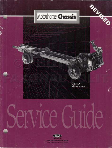 FORD F53 CHASSIS SERVICE MANUAL Ebook Epub