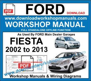 FORD FIESTA MK5 OWNERS MANUAL PDF Ebook PDF