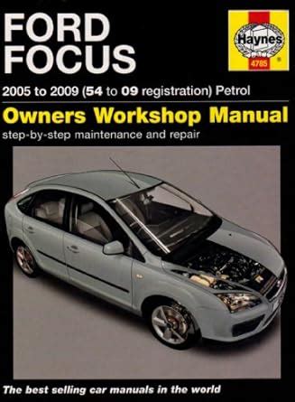 FORD FOCUS PETROL SERVICE AND REPAIR MANUAL 2005 TO 2009 Ebook Epub