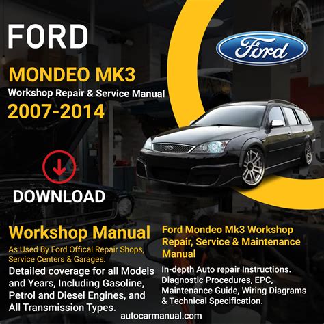 FORD MONDEO MK3 REPAIR MANUAL DOWNLOAD Ebook Doc