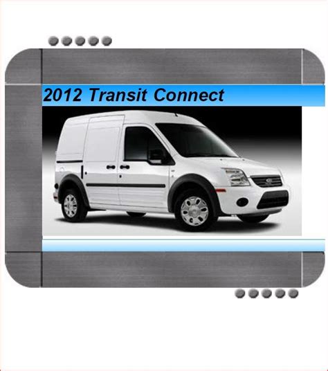 FORD TRANSIT CONNECT MANUAL PDF Ebook Doc