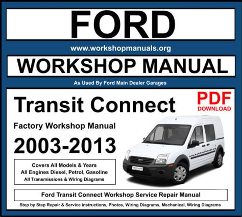 FORD TRANSIT OWNERS WORKSHOP MANUAL PDF TORRENT Ebook Doc