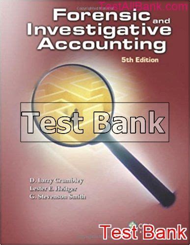 FORENSIC AND INVESTIGATIVE ACCOUNTING 5TH EDITION SOLUTION MANUAL Ebook Epub