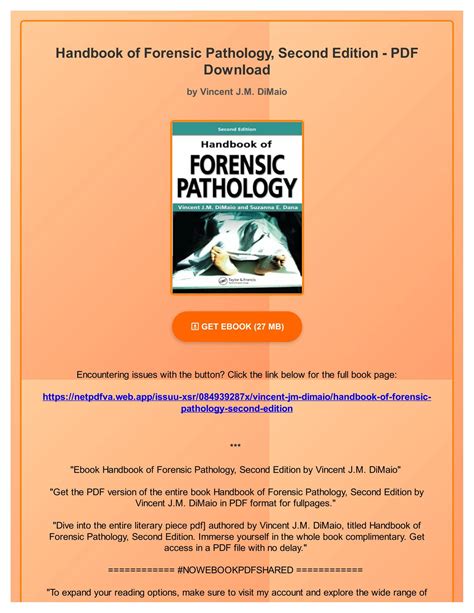 FORENSIC PATHOLOGY SECOND EDITION BOOK Ebook Reader