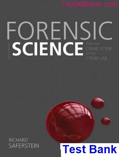 FORENSIC SCIENCE 2ND EDITION SAFERSTEIN Ebook Kindle Editon