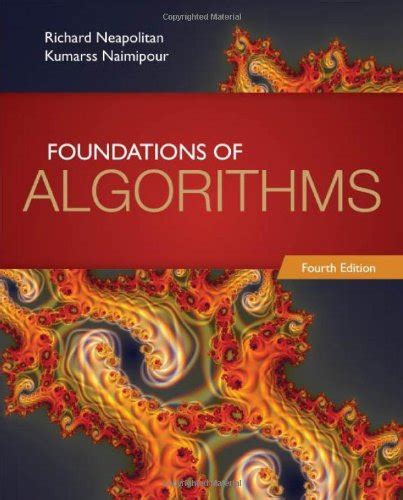 FOUNDATIONS OF ALGORITHMS RICHARD NEAPOLITAN SOLUTION Ebook Doc
