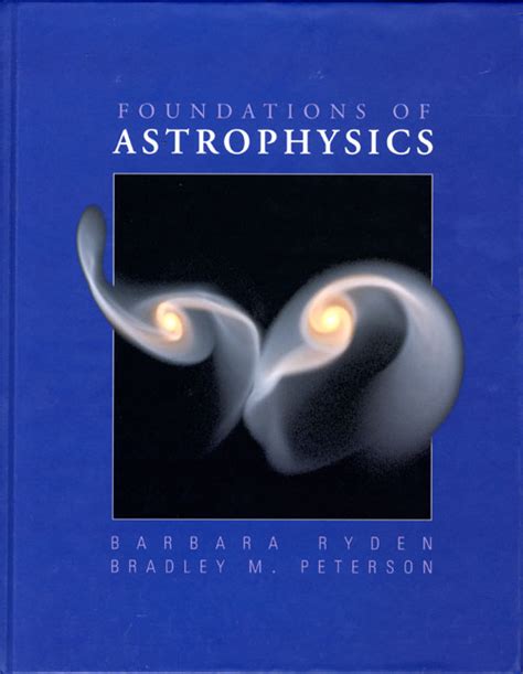 FOUNDATIONS OF ASTROPHYSICS RYDEN PETERSON PDF BOOK PDF