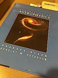 FOUNDATIONS OF ASTROPHYSICS RYDEN PETERSON PDF BOOK PDF