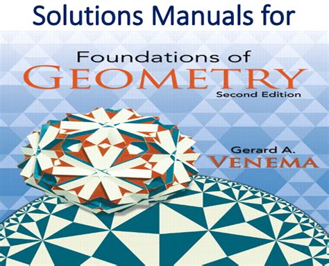 FOUNDATIONS OF GEOMETRY VENEMA SOLUTIONS MANUAL DOWNLOAD Ebook Kindle Editon