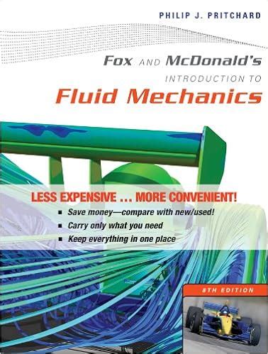 FOX AND MCDONALD FLUID MECHANICS SOLUTION MANUAL 8TH EDITION PDF Ebook Ebook Doc