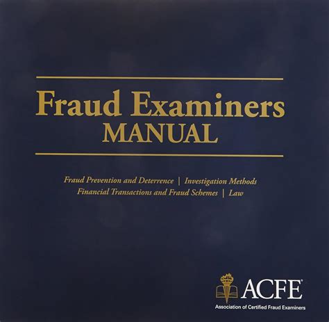 FRAUD EXAMINERS MANUAL FREE DOWNLOAD Ebook Kindle Editon