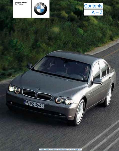 FREE 2002 BMW 745I OWNERS MANUAL Ebook Reader