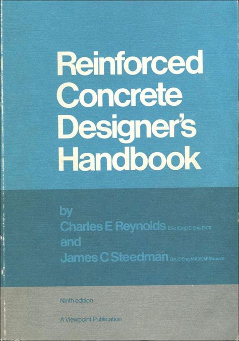 FREE REINFORCED CONCRETE DESIGNERS HANDBOOK ELEVENTH Ebook Reader