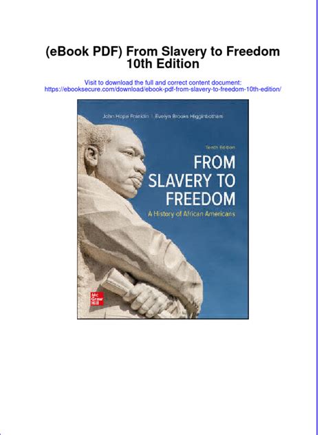 FROM SLAVERY TO FREEDOM 9TH ED Ebook Kindle Editon