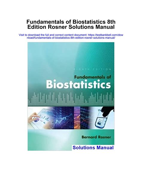 FUNDAMENTALS OF BIOSTATISTICS ROSNER PROBLEM SOLUTIONS MANUAL Ebook Kindle Editon