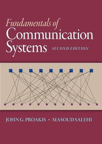 FUNDAMENTALS OF COMMUNICATION SYSTEMS PROAKIS SOLUTIONS Ebook Epub