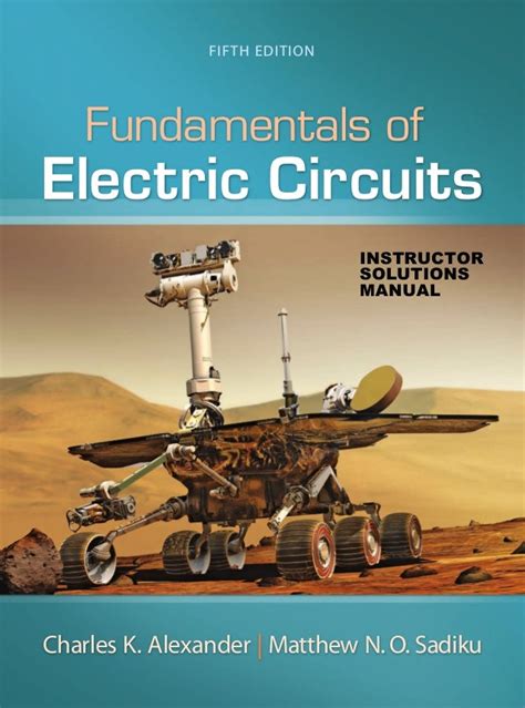 FUNDAMENTALS OF ELECTRIC CIRCUITS 5TH ED SOLUTIONS Ebook PDF